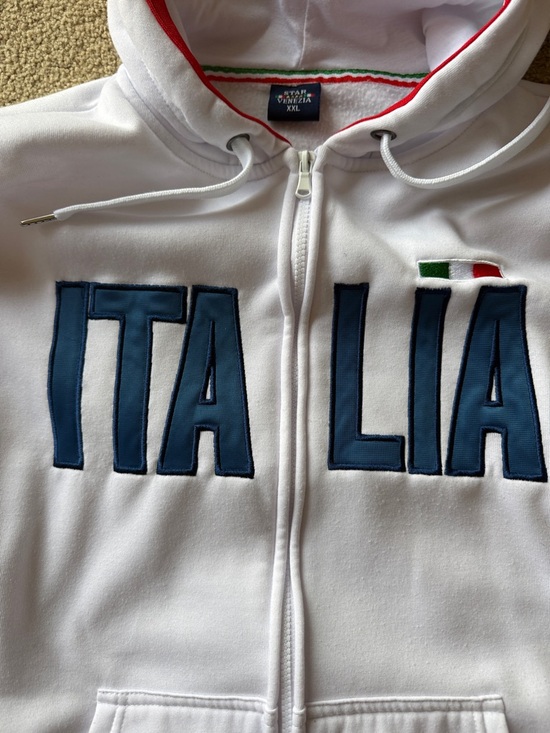 Star Venezia Italian zip up hoodie size XXl - Picture 3 of 5